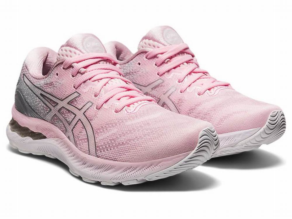 Asics GEL-NIMBUS 23 Futócipő Női Rózsaszín Titán | 215480-MUZ