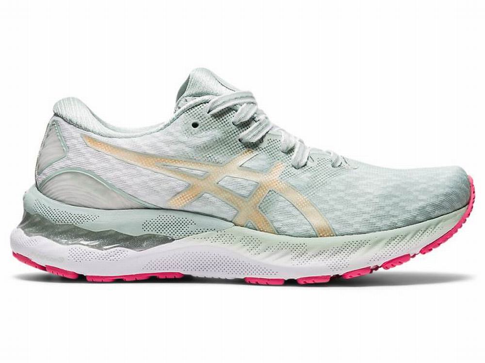 Asics GEL-NIMBUS 23 Futócipő Női Világos Zöld | 065174-KAU