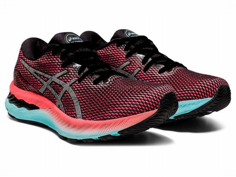 Asics GEL-NIMBUS 23 LITE-SHOW Futócipő Női Fekete Titán | 785126-AYR