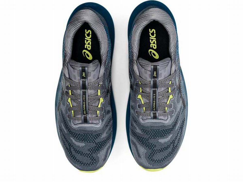 Asics GEL-NIMBUS LITE 2 Futócipő Férfi Fekete Szürke | 085764-GJN