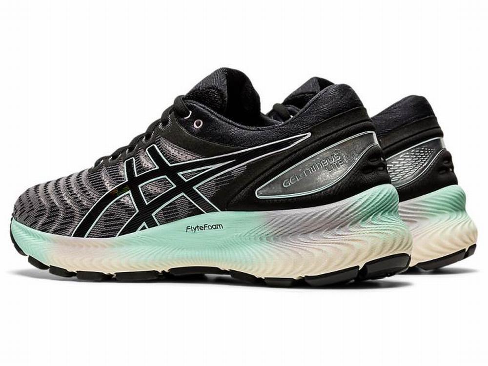 Asics GEL-NIMBUS LITE Futócipő Női Fekete | 781064-ZEK