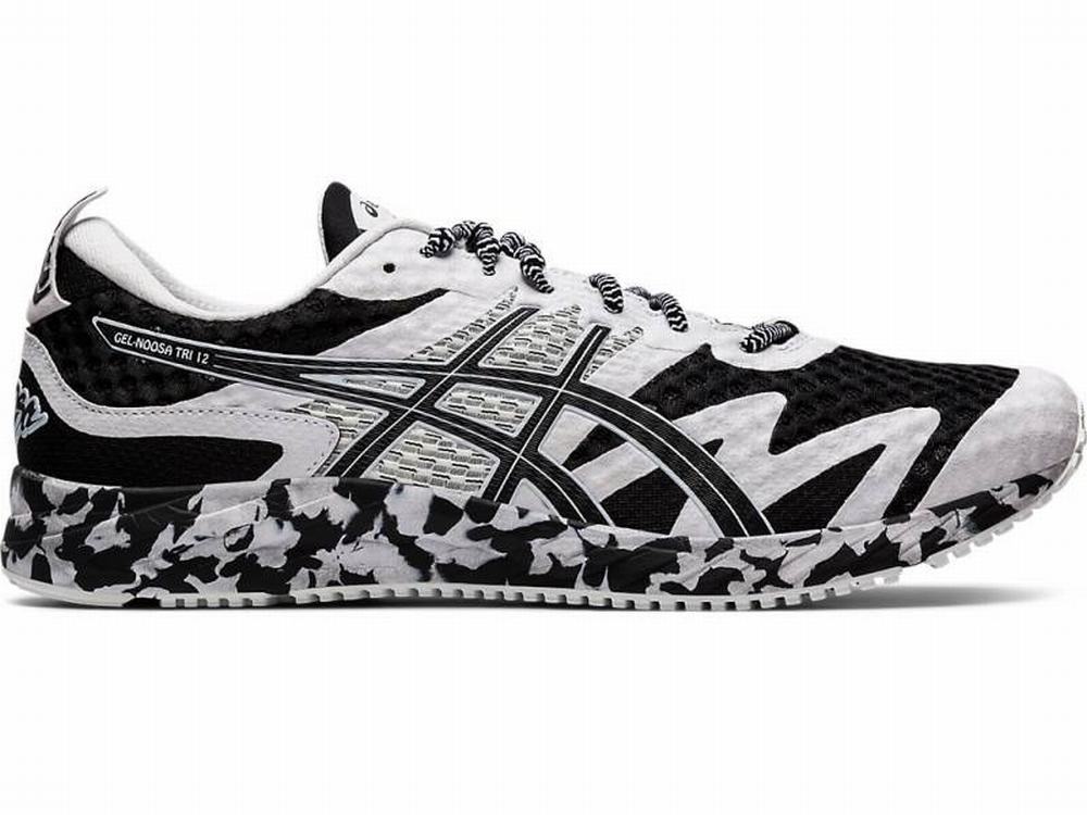 Asics GEL-NOOSA TRI 12 Futócipő Férfi Fekete Fehér | 637521-MKO