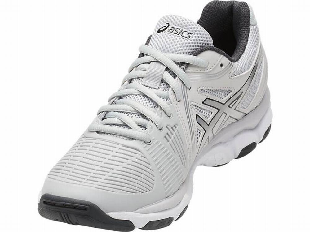 Asics GEL-Netburner Ballistic Röplabda Cipő Női Titán Sötétszürke | 092468-BJS