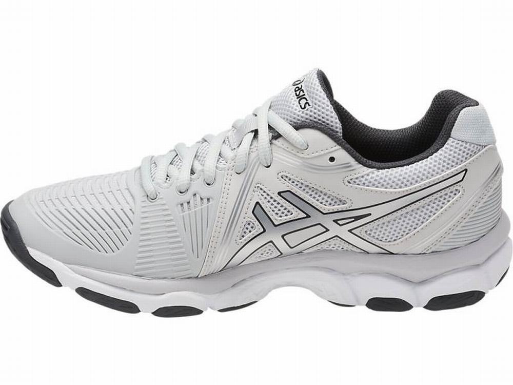 Asics GEL-Netburner Ballistic Röplabda Cipő Női Titán Sötétszürke | 092468-BJS