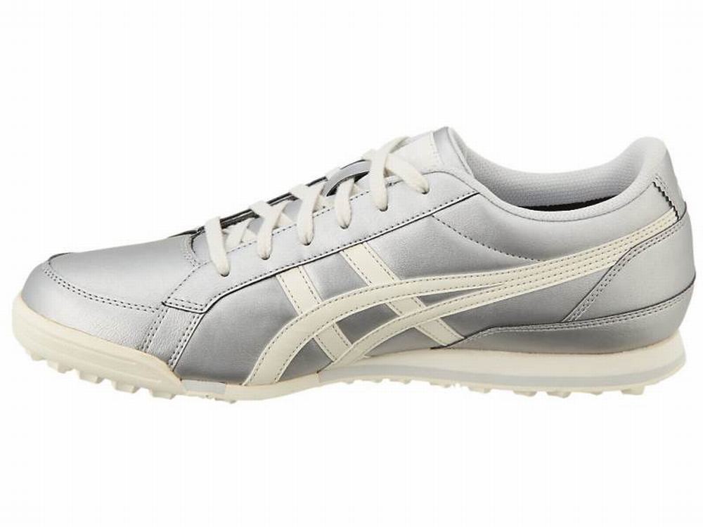 Asics GEL-PRESHOT CLASSIC 3 Golf Cipő Férfi Titán Krém | 475960-DER