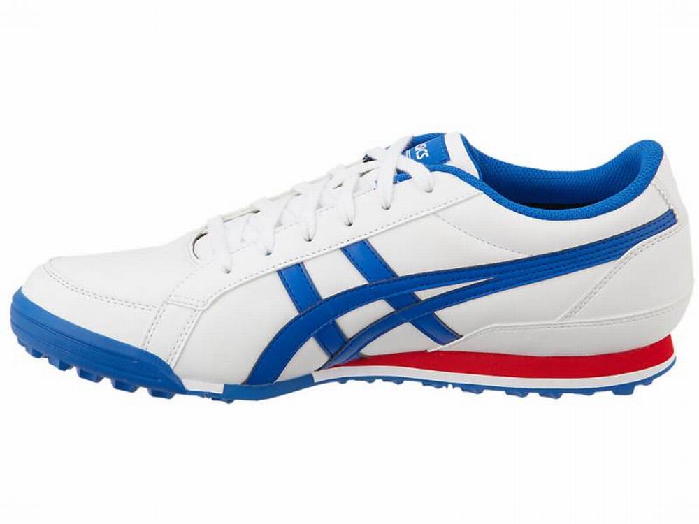 Asics GEL-PRESHOT CLASSIC 3 Golf Cipő Férfi Királykék Fehér | 947628-ZEL