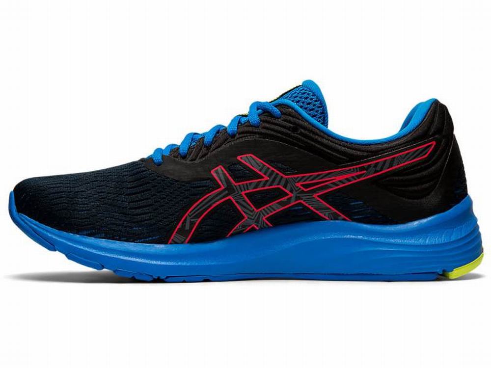 Asics GEL-PULSE 11 LITE-SHOW Futócipő Férfi Fekete Rózsaszín | 865794-FSG