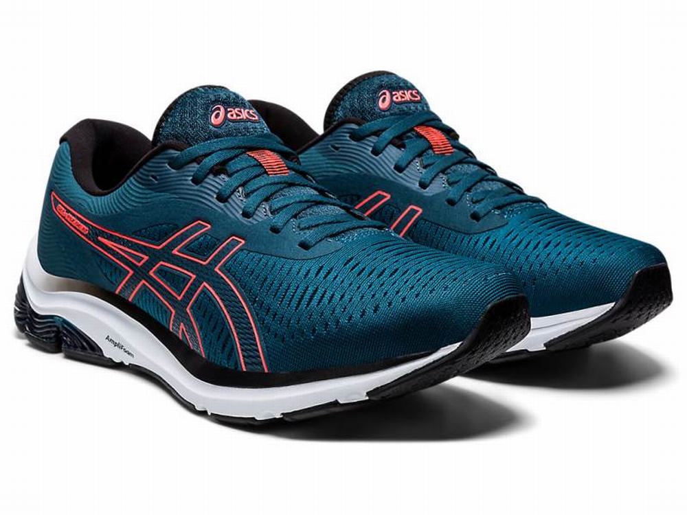 Asics GEL-PULSE 12 Futócipő Férfi Kék | 508246-LTP