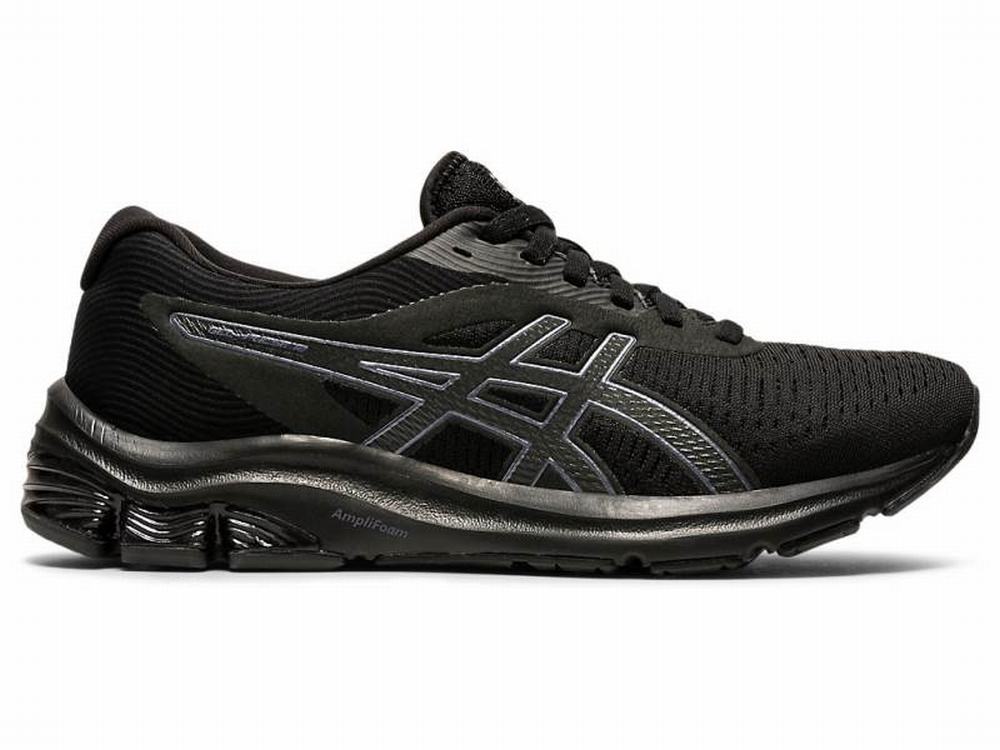 Asics GEL-PULSE 12 Futócipő Női Fekete | 847219-IBY