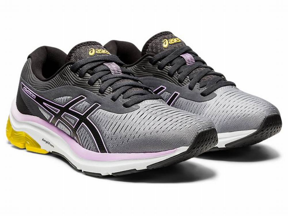 Asics GEL-PULSE 12 Futócipő Női Szürke | 029861-SQR