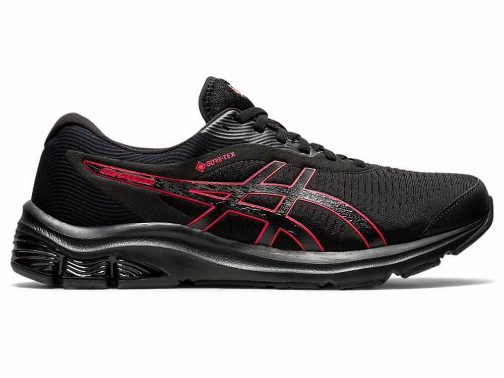 Asics GEL-PULSE 12 G-TX Futócipő Férfi Fekete | 469203-YDZ