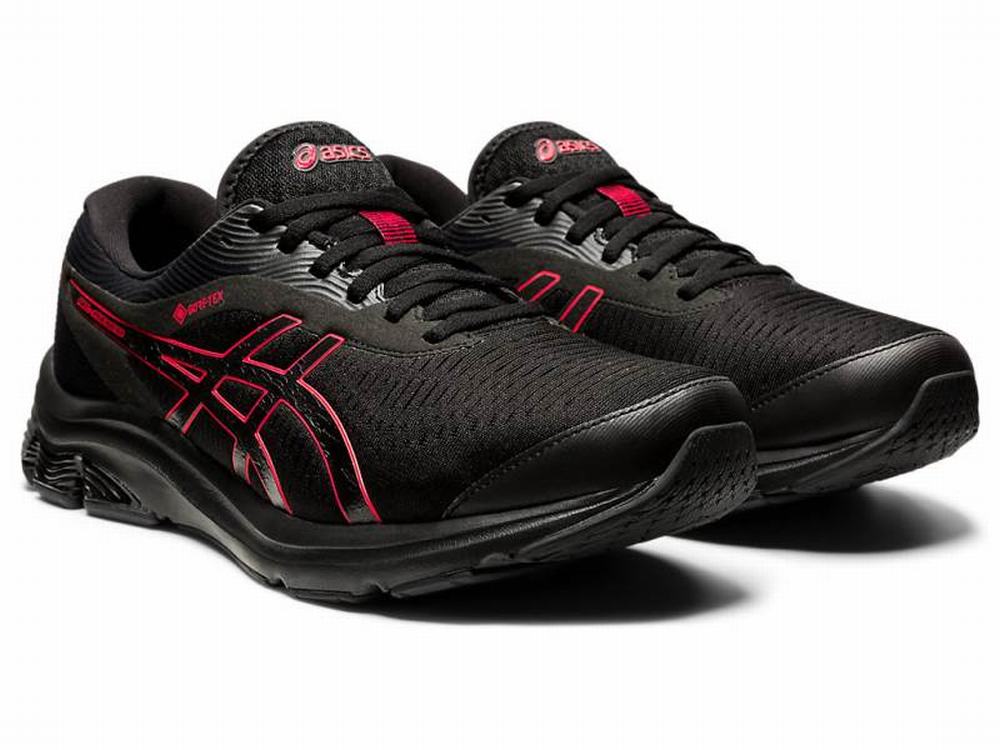 Asics GEL-PULSE 12 G-TX Futócipő Férfi Fekete | 469203-YDZ