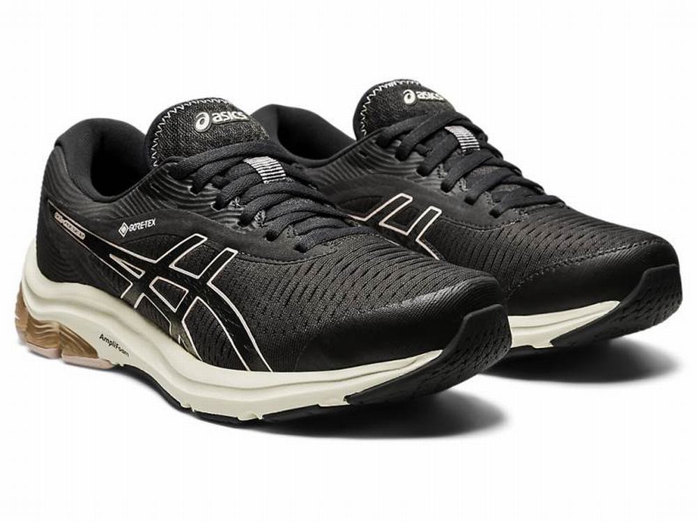 Asics GEL-PULSE 12 G-TX Futócipő Női Mélyszürke | 390475-YFK