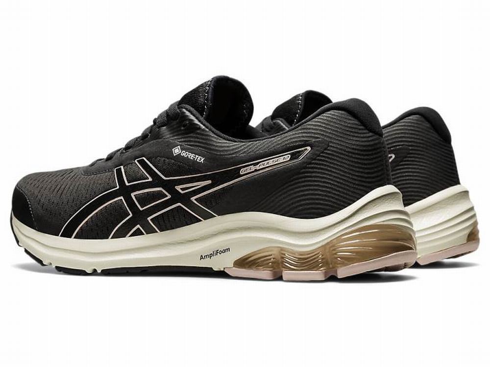 Asics GEL-PULSE 12 G-TX Futócipő Női Mélyszürke | 390475-YFK