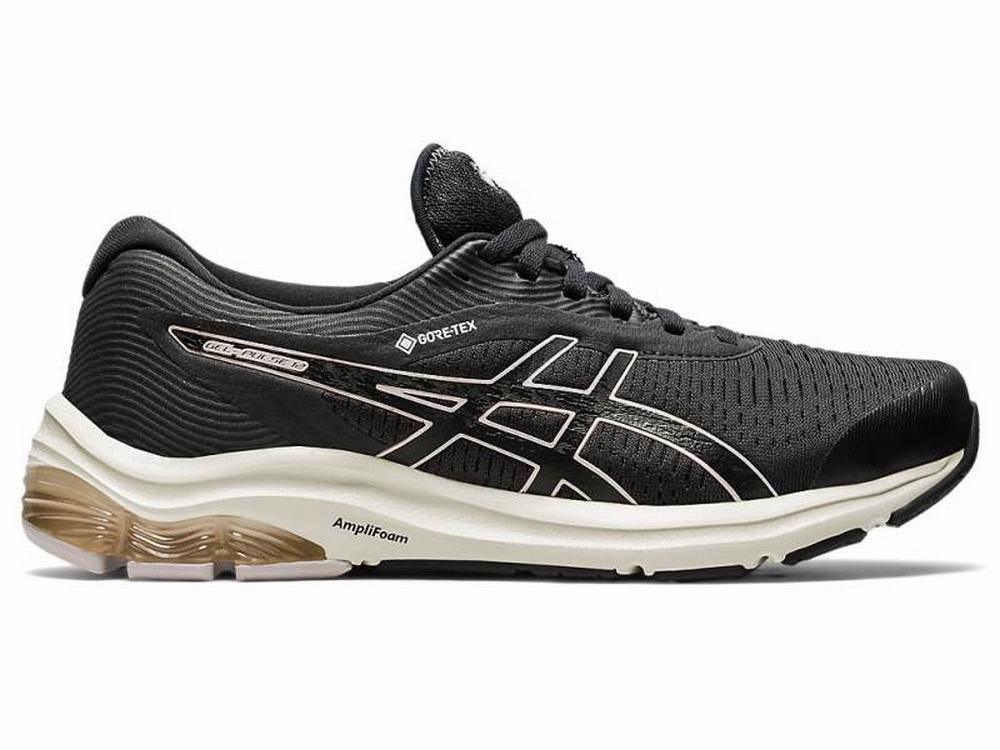 Asics GEL-PULSE 12 G-TX Futócipő Női Mélyszürke | 390475-YFK