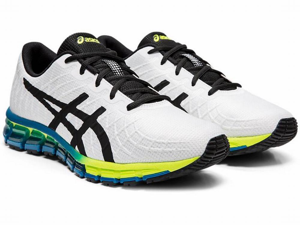 Asics GEL-QUANTUM 180 4 Utcai Cipő Férfi Fehér Sárga | 347051-ULP