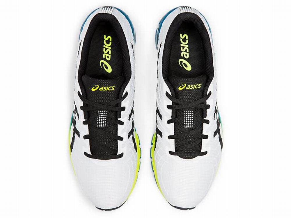 Asics GEL-QUANTUM 180 4 Utcai Cipő Férfi Fehér Sárga | 347051-ULP