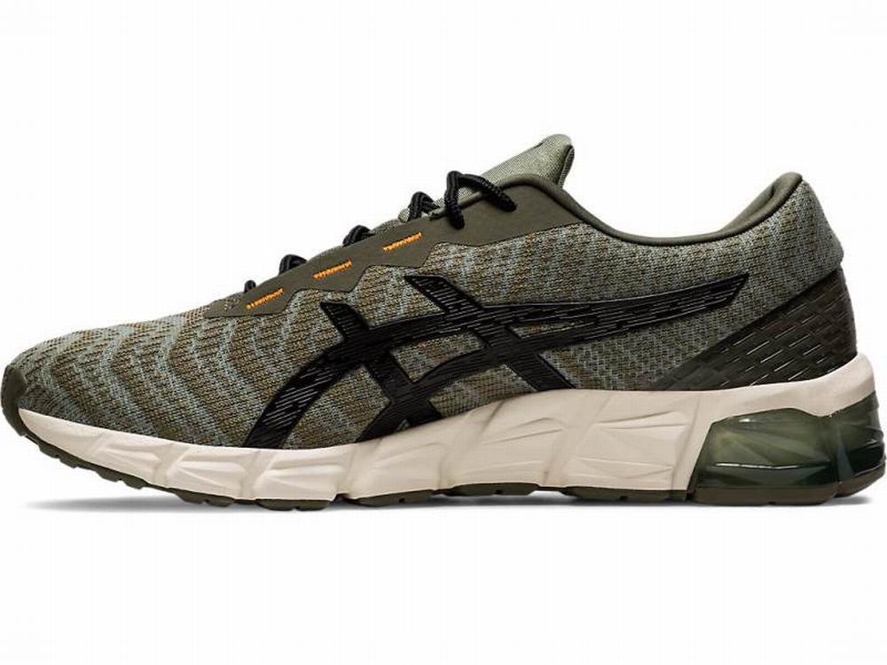 Asics GEL-QUANTUM 180 5 Utcai Cipő Férfi Fekete Zöld | 079168-DTA