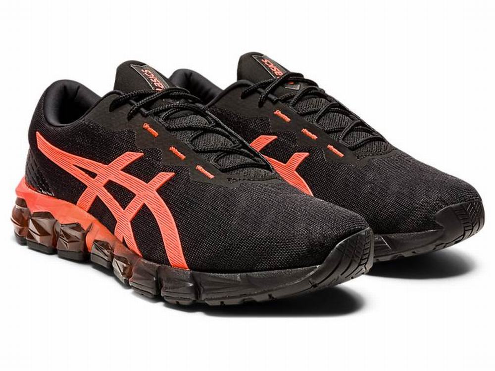 Asics GEL-QUANTUM 180 5 Utcai Cipő Férfi Fekete Narancssárga | 264038-AEK