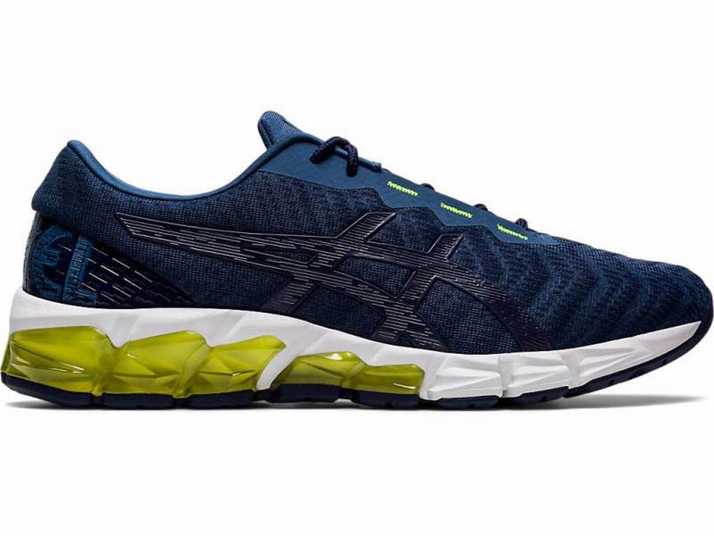 Asics GEL-QUANTUM 180 5 Utcai Cipő Férfi Sötétkék Fehér | 423179-RAN