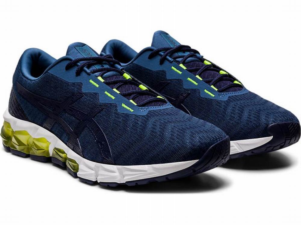 Asics GEL-QUANTUM 180 5 Utcai Cipő Férfi Sötétkék Fehér | 423179-RAN