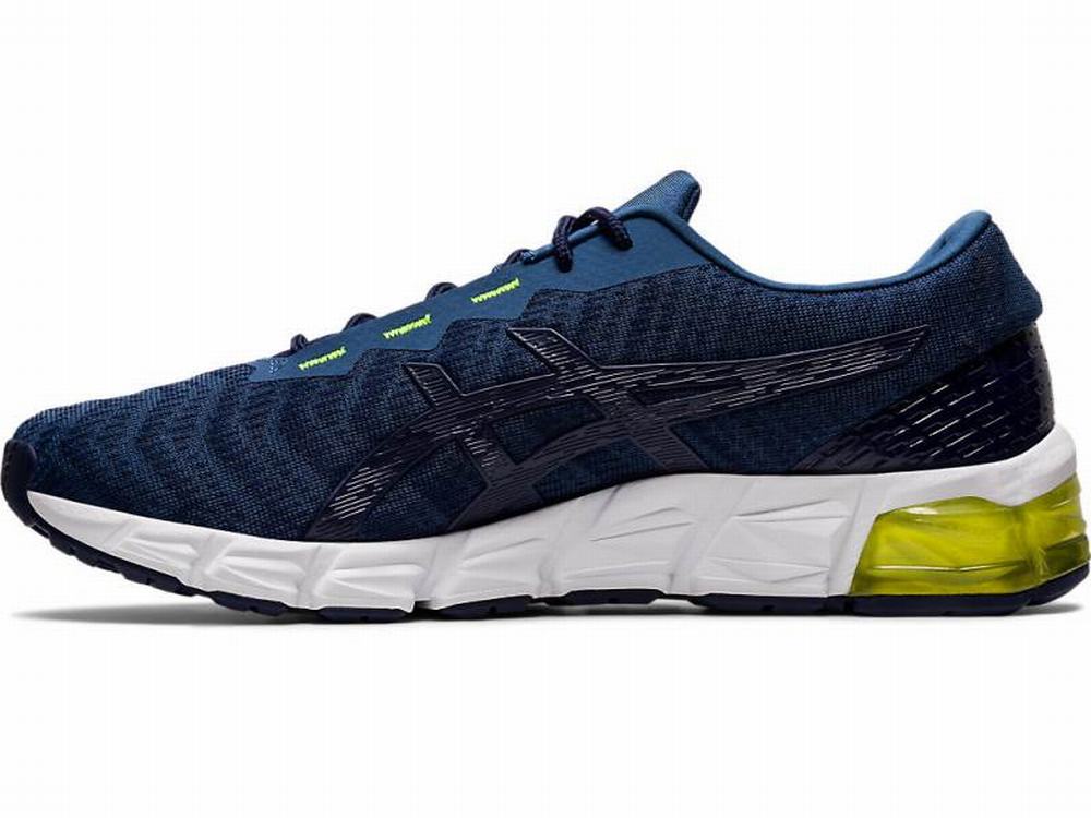 Asics GEL-QUANTUM 180 5 Utcai Cipő Férfi Sötétkék Fehér | 423179-RAN