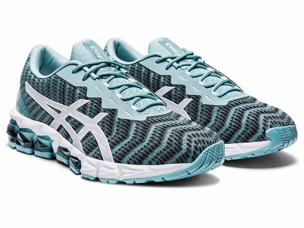 Asics GEL-QUANTUM 180 5 Utcai Cipő Férfi Zöld Világos Szürke | 672810-HSN