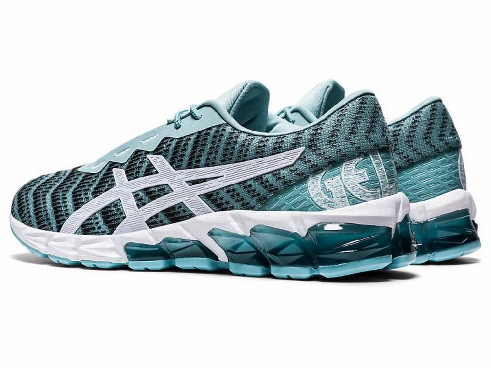 Asics GEL-QUANTUM 180 5 Utcai Cipő Férfi Zöld Világos Szürke | 672810-HSN