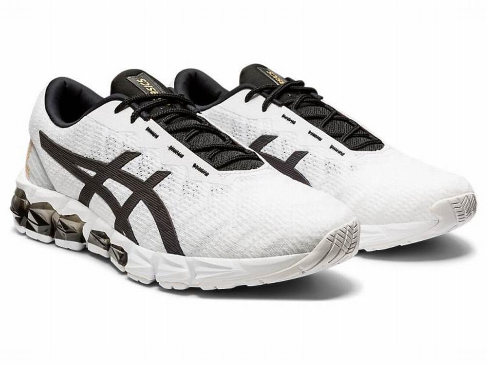 Asics GEL-QUANTUM 180 5 Utcai Cipő Férfi Fekete Fehér | 725039-XRG