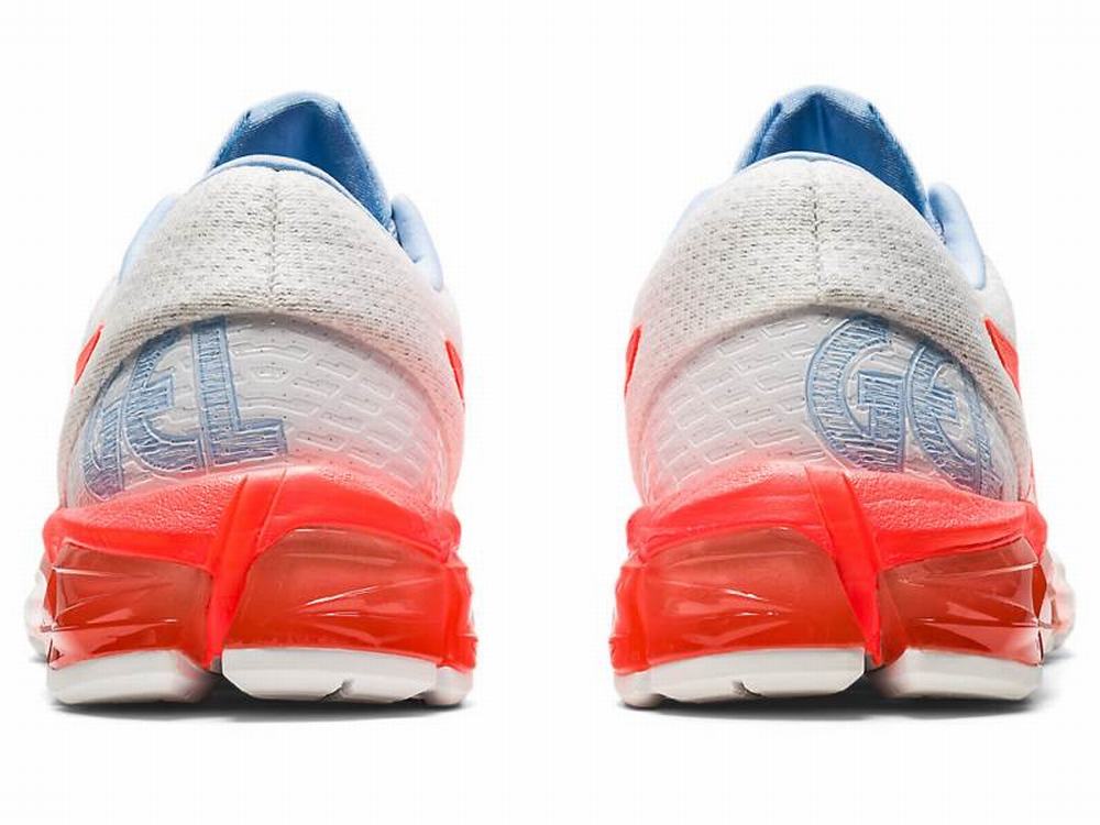 Asics GEL-QUANTUM 180 5 Utcai Cipő Női Fehér Narancssárga Piros | 572936-KBV