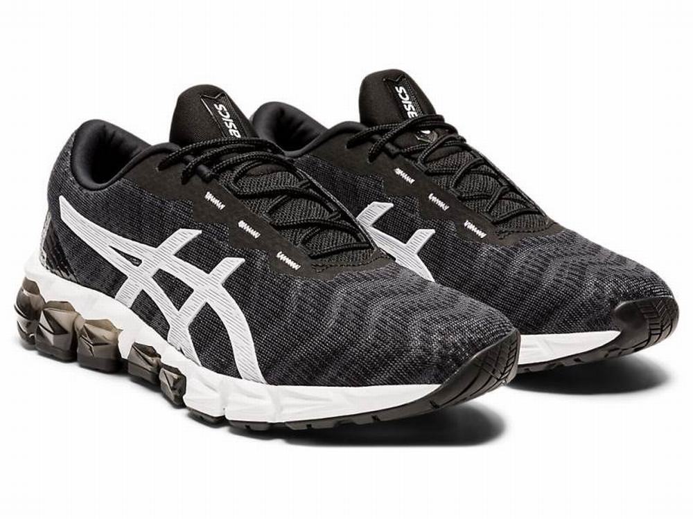 Asics GEL-QUANTUM 180 5 Utcai Cipő Női Fekete Fehér | 945803-VFC