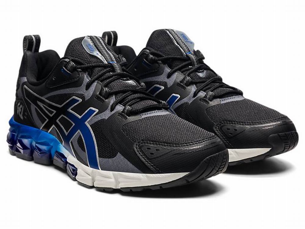 Asics GEL-QUANTUM 180 Utcai Cipő Férfi Fekete Kék | 648792-KUM