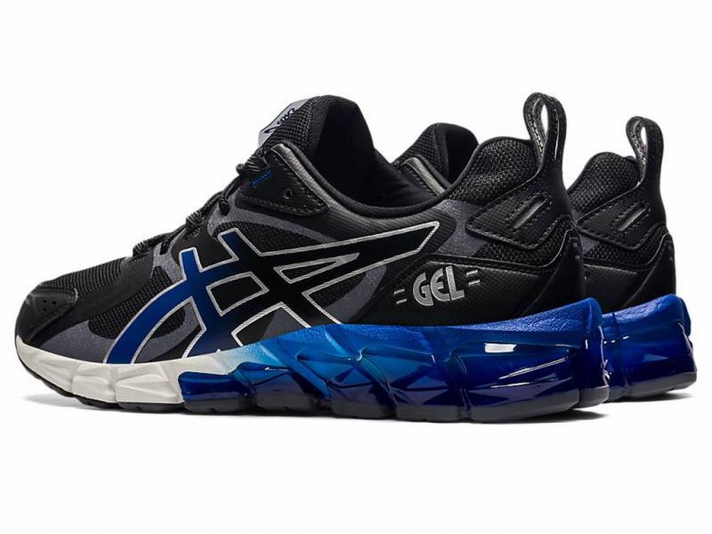 Asics GEL-QUANTUM 180 Utcai Cipő Férfi Fekete Kék | 648792-KUM