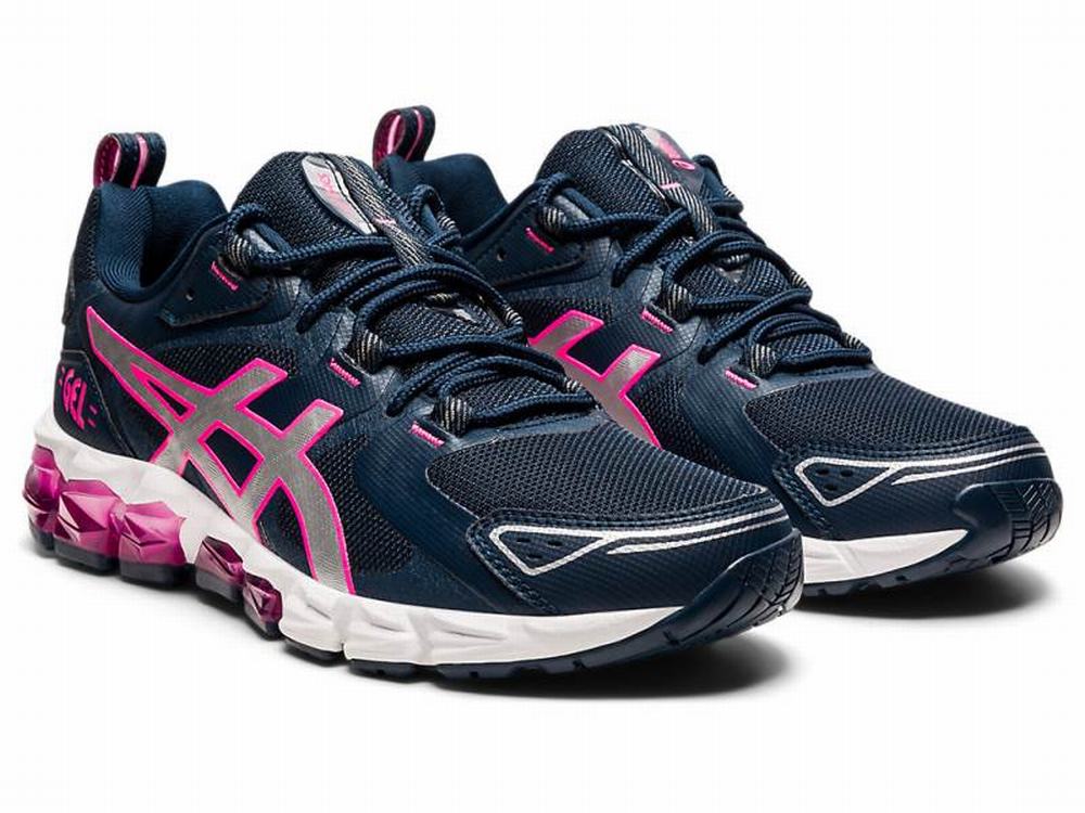 Asics GEL-QUANTUM 180 Utcai Cipő Női Kék Rózsaszín | 583214-VSU