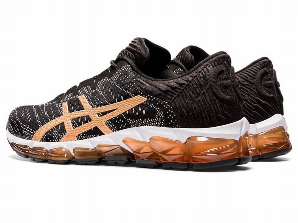 Asics GEL-QUANTUM 360 5 JCQ Utcai Cipő Női Fekete Rózsaszín Arany | 509347-ZMK