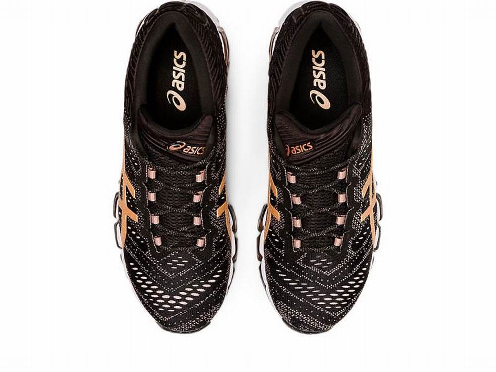 Asics GEL-QUANTUM 360 5 JCQ Utcai Cipő Női Fekete Rózsaszín Arany | 509347-ZMK