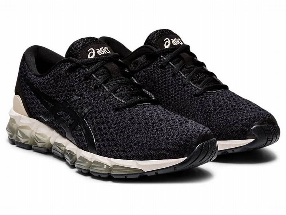 Asics GEL-QUANTUM 360 5 KNIT Utcai Cipő Női Fekete Rózsaszín | 152467-OVB