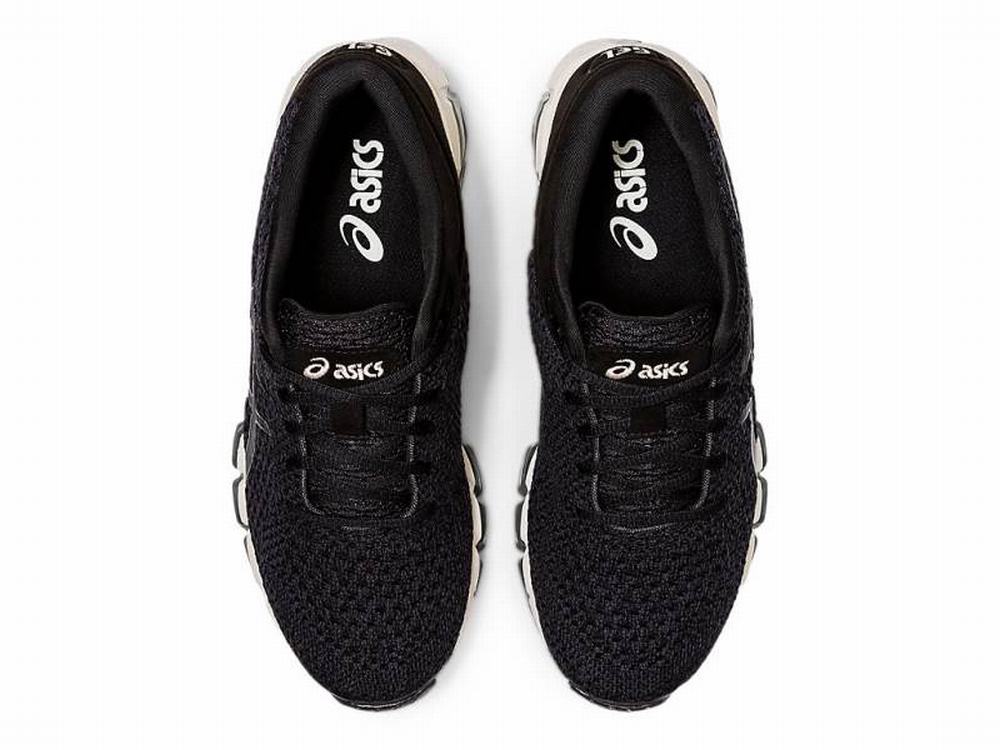 Asics GEL-QUANTUM 360 5 KNIT Utcai Cipő Női Fekete Rózsaszín | 152467-OVB