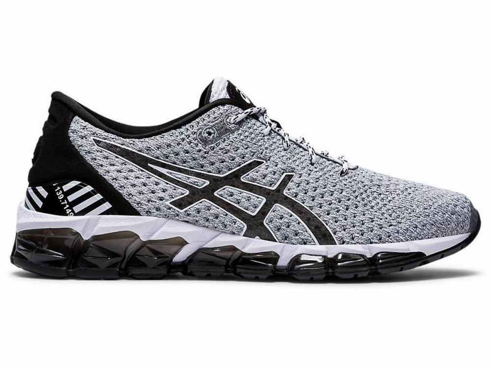 Asics GEL-QUANTUM 360 5 KNIT Utcai Cipő Női Fekete Fehér | 981732-XBJ