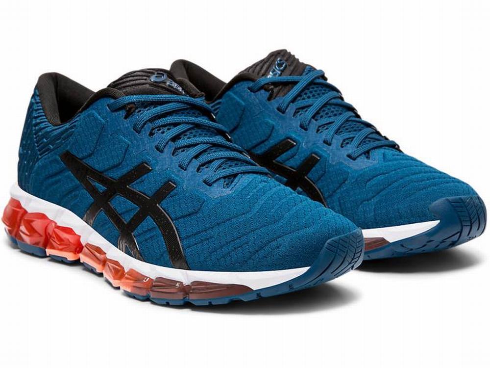 Asics GEL-QUANTUM 360 5 Utcai Cipő Női Fekete Kék | 524087-LAN