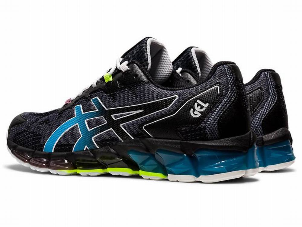 Asics GEL-QUANTUM 360 6 Utcai Cipő Férfi Fekete Kék | 145062-KTB