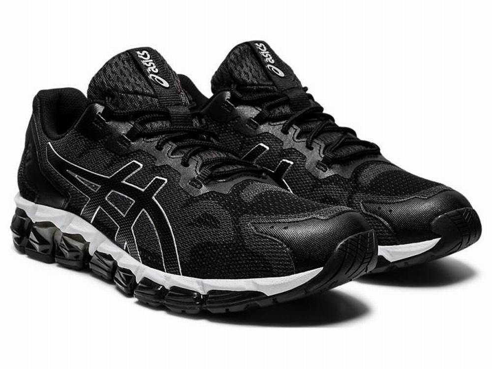 Asics GEL-QUANTUM 360 6 Utcai Cipő Férfi Fekete Fehér | 601458-ROT