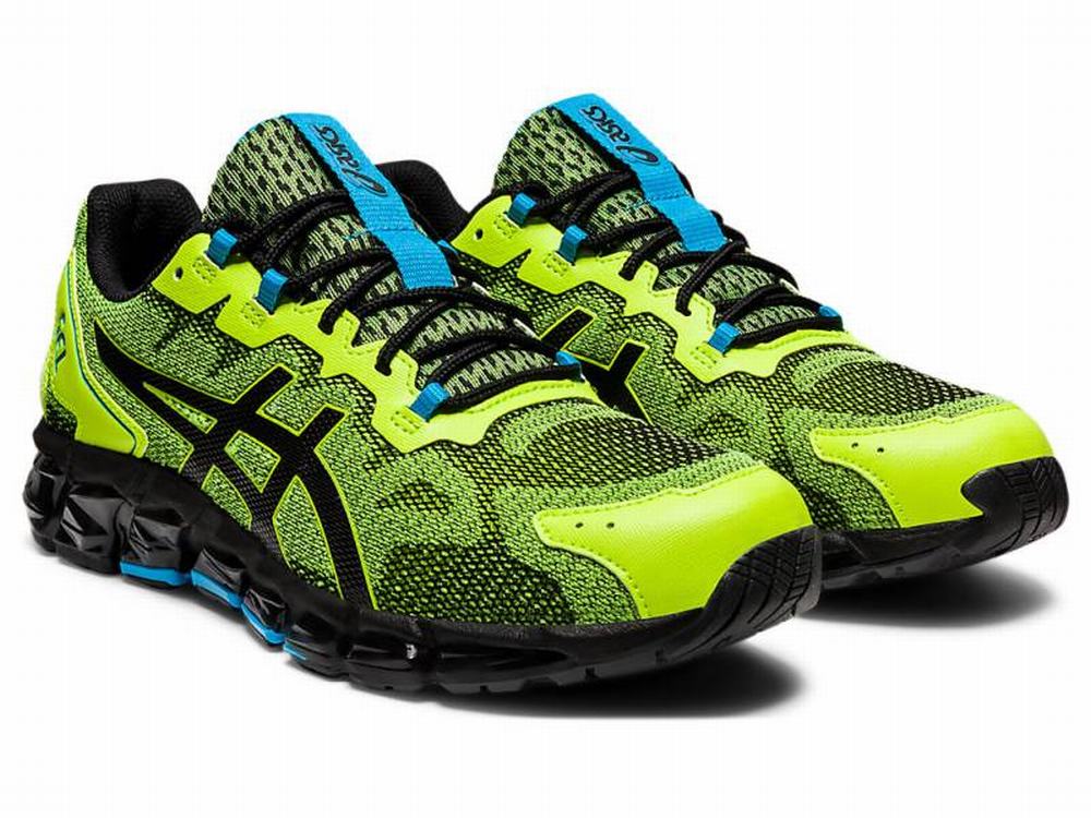 Asics GEL-QUANTUM 360 6 Utcai Cipő Férfi Fekete Zöld | 913458-MOT