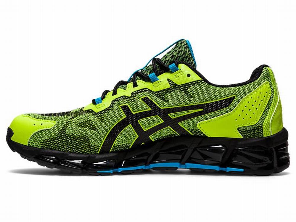 Asics GEL-QUANTUM 360 6 Utcai Cipő Férfi Fekete Zöld | 913458-MOT