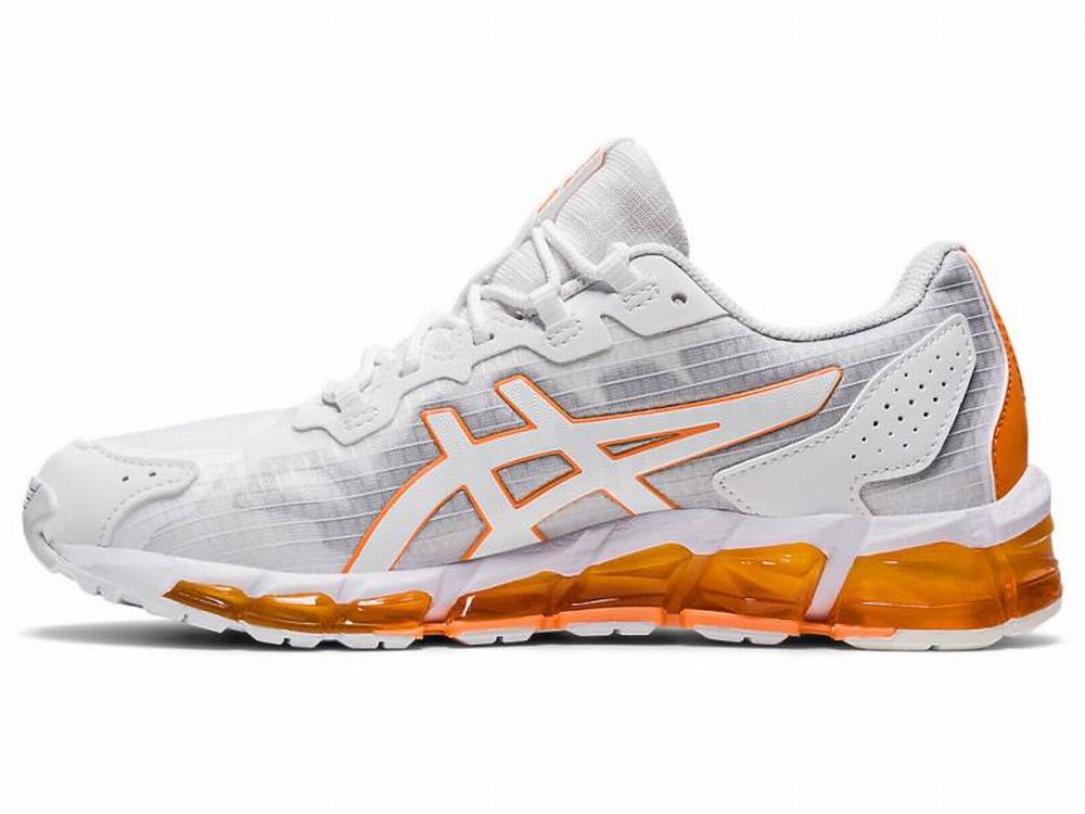 Asics GEL-QUANTUM 360 6 Utcai Cipő Női Fehér Narancssárga | 602958-CUD