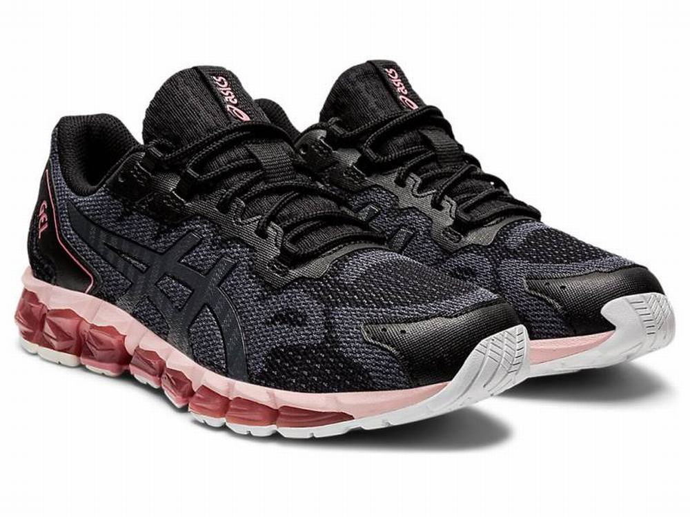 Asics GEL-QUANTUM 360 6 Utcai Cipő Női Fekete Szürke | 639470-YOE