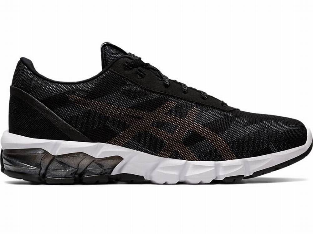 Asics GEL-QUANTUM 90 2 F Utcai Cipő Női Fekete Rózsaszín Arany | 946718-KWF