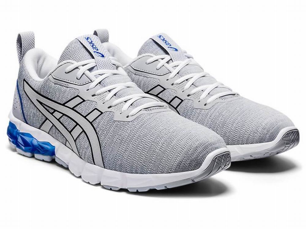 Asics GEL-QUANTUM 90 2 STREET Utcai Cipő Férfi Szürke Kék | 437182-AYC