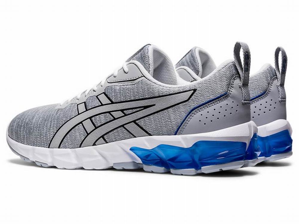 Asics GEL-QUANTUM 90 2 STREET Utcai Cipő Férfi Szürke Kék | 437182-AYC