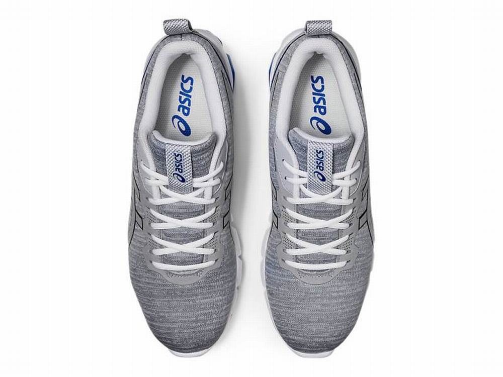 Asics GEL-QUANTUM 90 2 STREET Utcai Cipő Férfi Szürke Kék | 437182-AYC